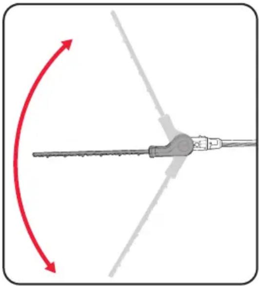 Ozito PXGMTK-4182 - Adjusting the Angle - 3