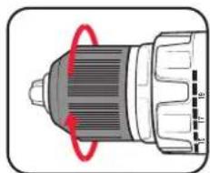 Ozito PXBTK-400 - Installing A Drill Bit - 1