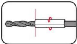 Ozito PXBTK-400 - Drilling To A Preset Depth - 2