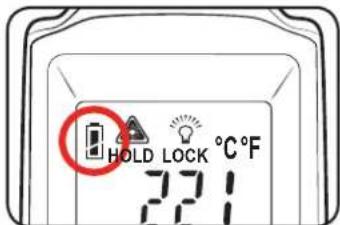HOLD LOCK °C°F 27.1