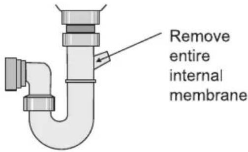 Remove entire internal membrane