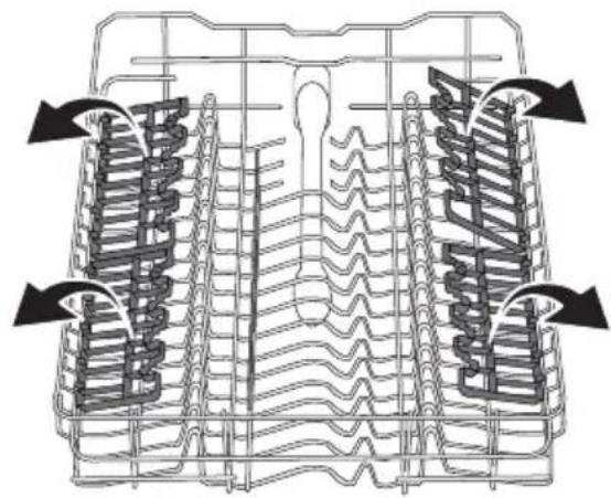 WESTINGHOUSE WSF6602XR - LOADING THE UPPER BASKET - 1