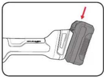 Ozito PXBSPS-180 - Installing The Battery Pack - 1