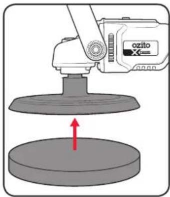 Ozito PXBSPS-180 - Installing Accessories To The Disc - 1