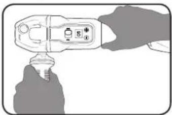 Ozito PXBSPS-180 - Attaching The Side Handle - 3