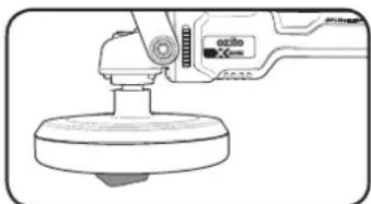 Ozito PXBSPS-180 - Applying Polishing Compound - 1