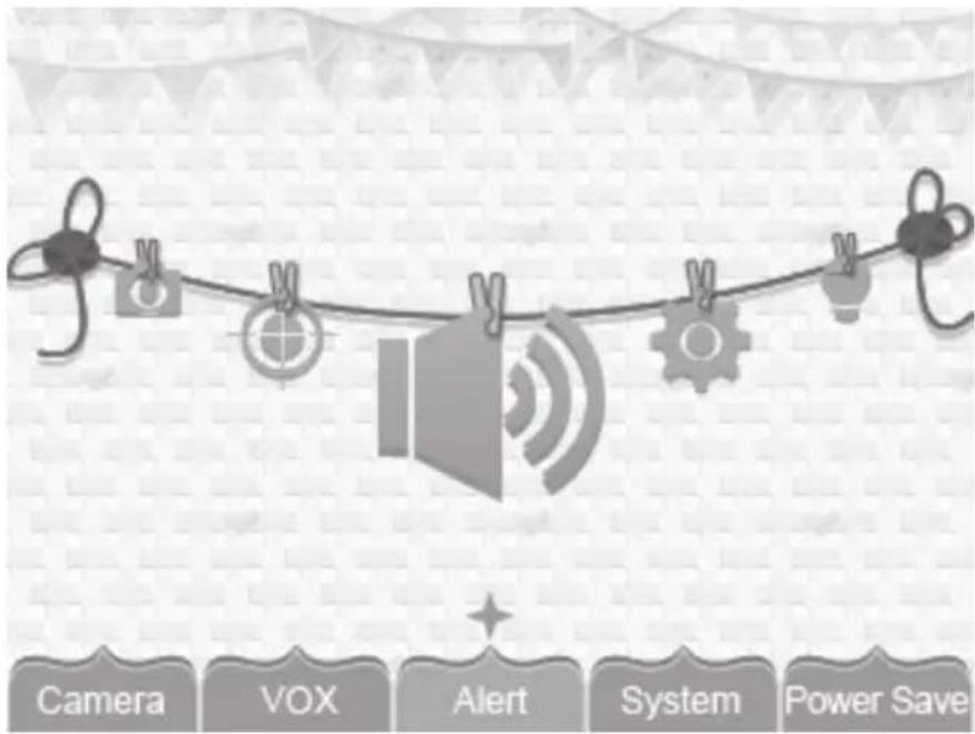 Camera VOX Alert System Power Save