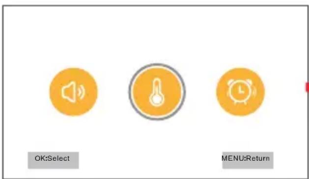 OK:Select MENU:Return