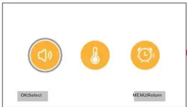 OK:Select MENU:Return