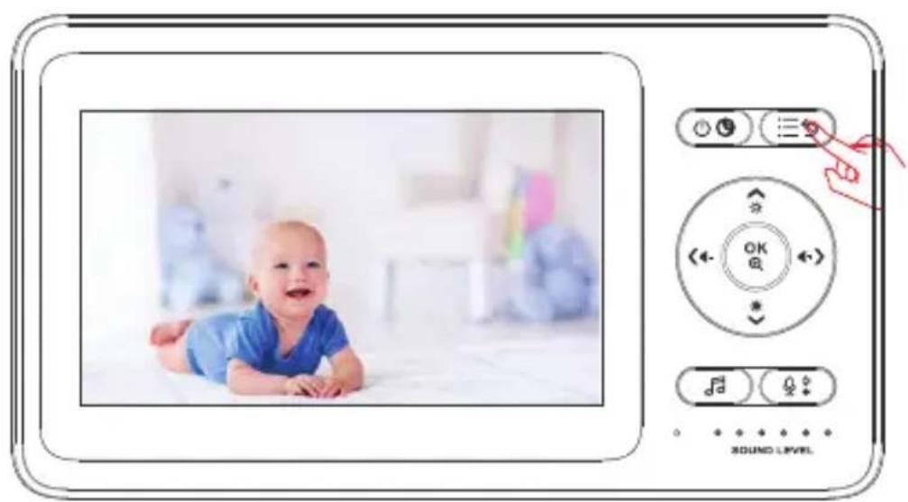 UNIDEN BW 4151 - Access Monitor Menu - 1