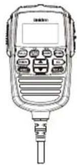 UNIDEN UH8055S - MIC Hanger mounted over MIC Cable - 2