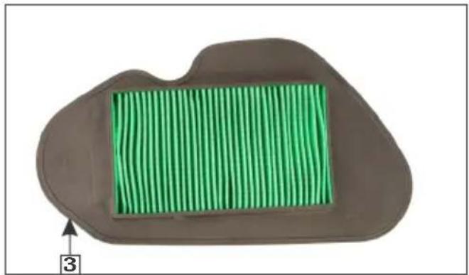 HERO Destini 125 (2018) - AIR CLEANER ELEMENT - 4