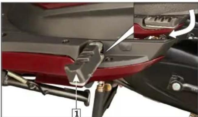 HERO Destini 125 (2018) - Side stand switch/Side stand (Optional in VX &amp; LX models) - 3
