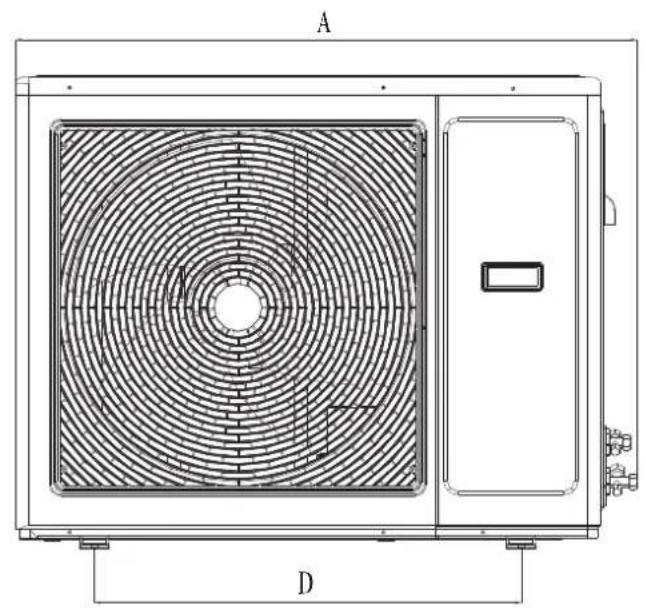 Infiniton SSDC-6240 - Installation of outdoor unit - 7