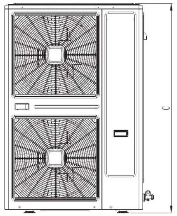 Infiniton SSDC-6240 - Installation of outdoor unit - 9
