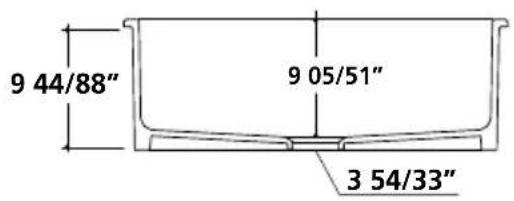 9 44/88" 9 05/51" 3 54/33"