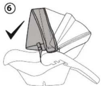PEG PEREGO Visor - visor car seat - 6