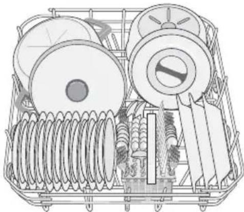 WESTINGHOUSE WDF901WA - Lower basket - 2