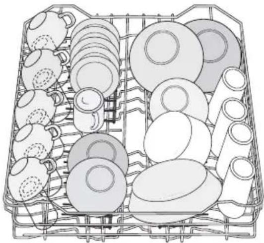 WESTINGHOUSE SB908WL - The upper basket - 1