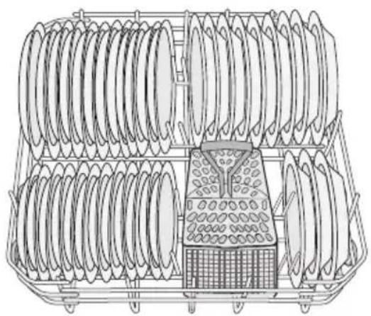 WESTINGHOUSE SB908WL - Full load: 12 standard place settings - 3