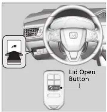 Lid Open Button