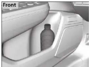 Honda Clarity Electric (2018) - ■Front seat beverage holders - 1