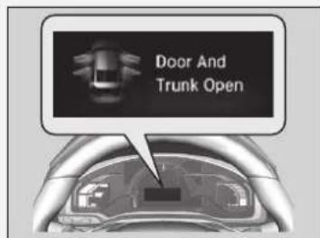 Door And Trunk Open