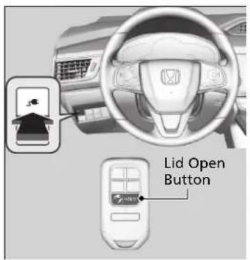 Lid Open Button