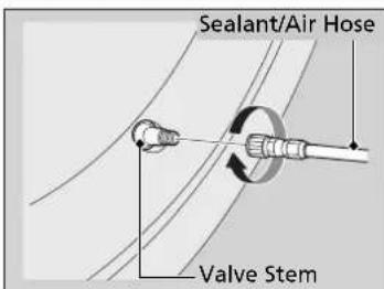 Sealant/Air Hose Valve Stem