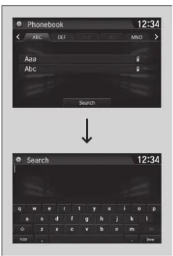 Phonebook 12:34 ABC DEF GND MT MNO Aaa Abc Search Search 12:34 q w e r t y u i o p a s d f g h j k l z x c v b n m 10:23 Done