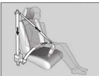 Honda Clarity Electric (2018) - Automatic Seat Belt Tensioners - 1