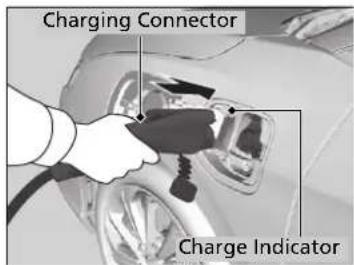 Charging Connector Charge Indicator