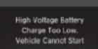 Honda Clarity Electric (2018) - Driver Information Interface Warning and Information Messages - 18