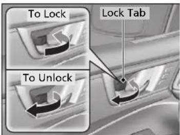 To Lock Lock Tab To Unlock