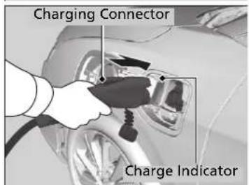 Charging Connector Charge Indicator