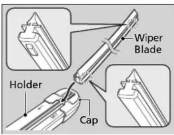 Wiper Blade Holder Cap