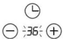 Infiniton VIT4T23 - Uso del temporizador como alarma recordatoria Sin seleccionar ninguna zona de cocción: - 4