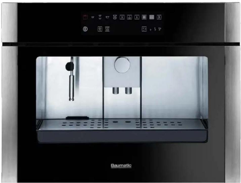 BAUMATIC BEC455TS - Fully automatic built-in coffee machine - 1