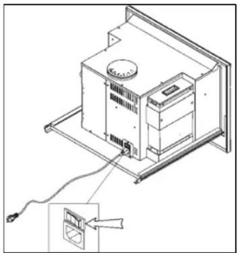 BAUMATIC BEC455TS - Turning the coffee machine on - 1