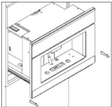 BAUMATIC BEC455TS - 2) Filling the water tank - 3
