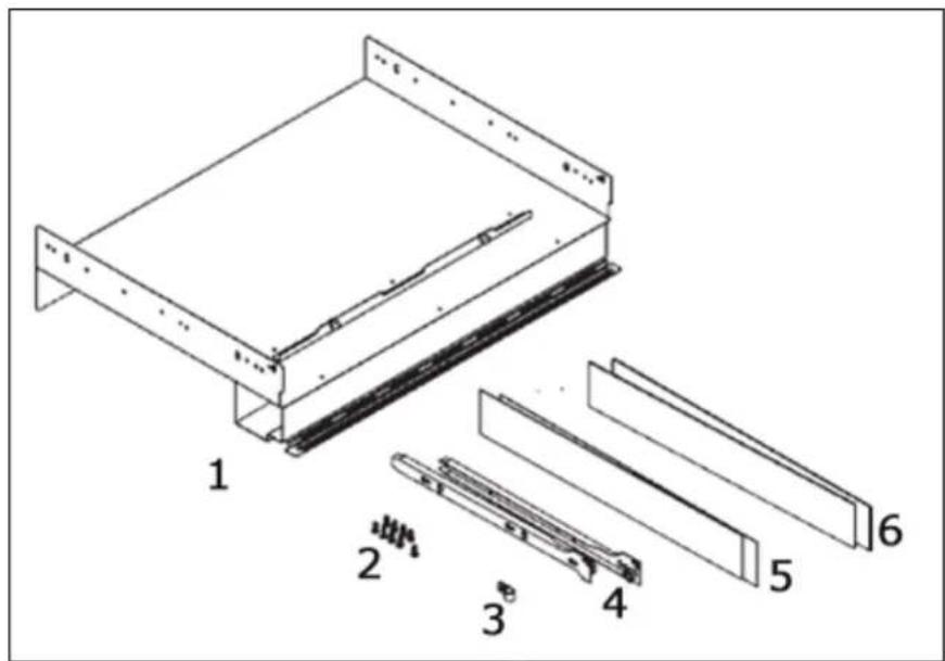 BAUMATIC BEC455TS - Installation components - 1