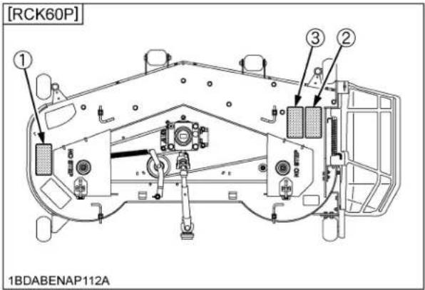 [RCK60P] ① ③ ② 1BDABENAP112A