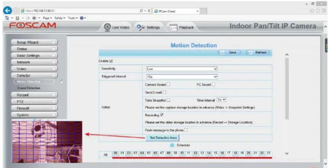 FOSCAM QJ2 - How to setup alarm recording to SD card - 1