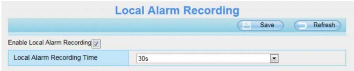 FOSCAM QJ2 - Local Alarm Location - 1