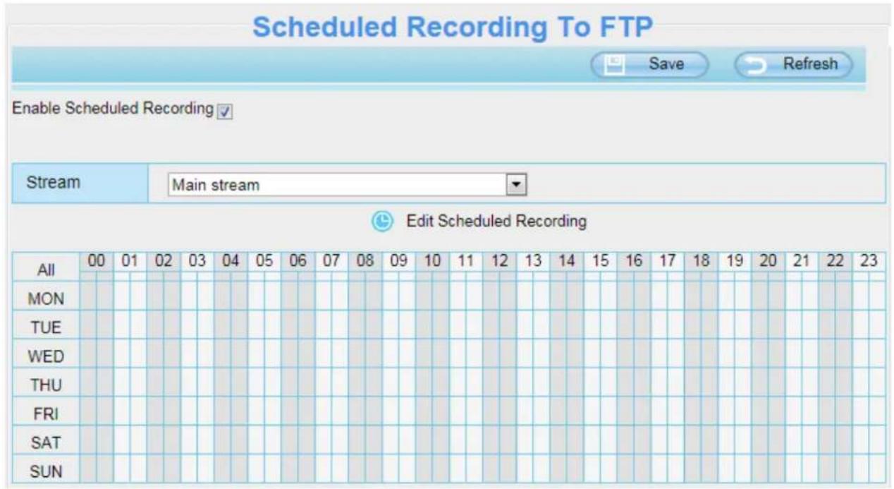 FOSCAM QJ2 - Schedule Recording - 2