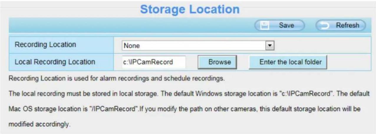 FOSCAM QJ2 - Storage Location - 1