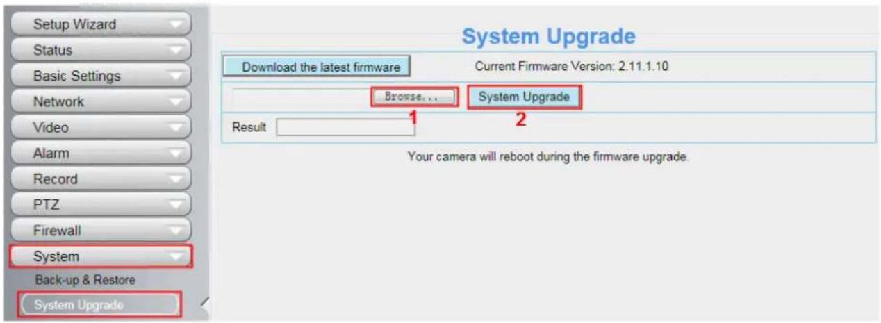 FOSCAM QJ2 - System Upgrade - 1