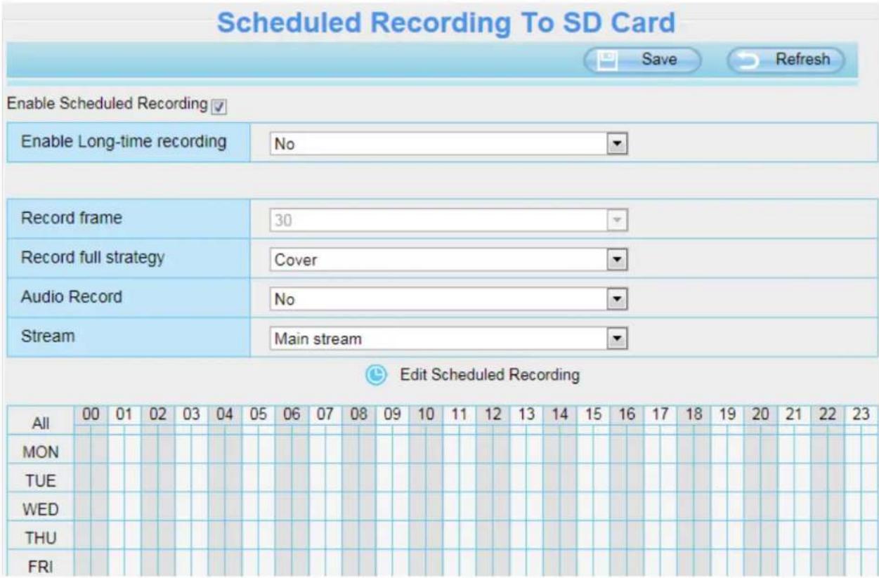 FOSCAM QJ2 - Schedule Recording - 4