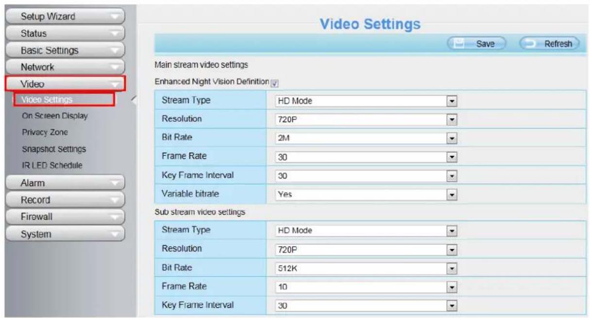 FOSCAM QJ2 - 4) Bit Rate - 1