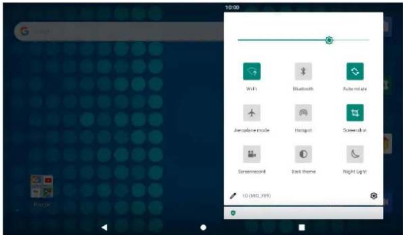 Laser MID-785 - SHORTCUT MENU BAR - 2